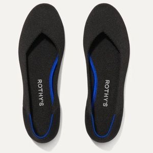 Rothy’s - black flats - Size 8 - NWOT